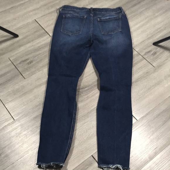 Eunina Jude Mid-Rise Skinny Distressed Ankle Jeans size 7 - Picture 7 of 9